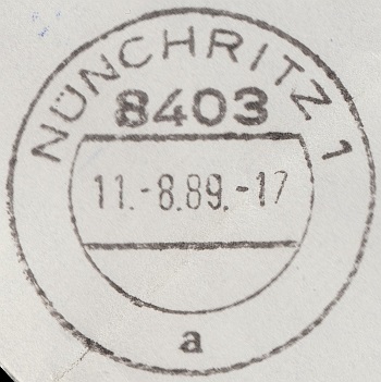 8403 NÜNCHRITZ 1 a