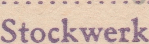 Type K2 - k unterbrochen